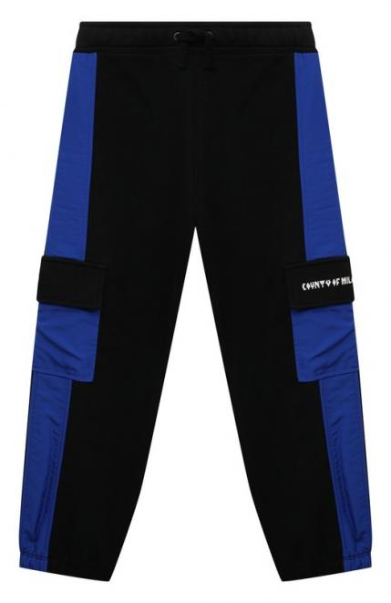 Хлопковые джоггеры Marcelo Burlon Kids of Milan