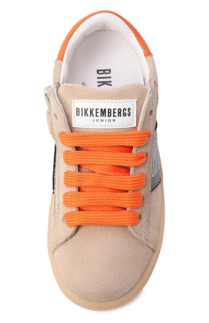 Замшевые кеды Dirk Bikkembergs