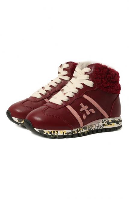 Высокие кроссовки из кожи Premiata will be