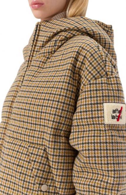 Шерстяной пуховик AFTER/LABEL