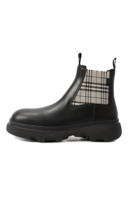Кожаные челси Creeper Burberry
