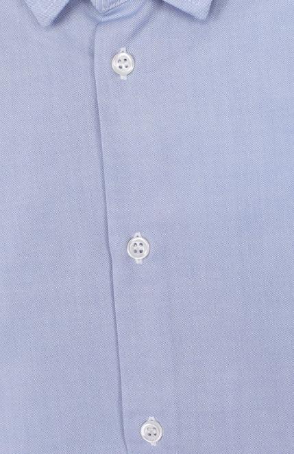 Хлопковая рубашка прямого кроя Dal Lago