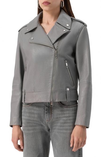 Кожаная куртка Boss Orange