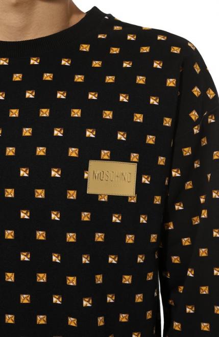 Хлопковый свитшот Moschino