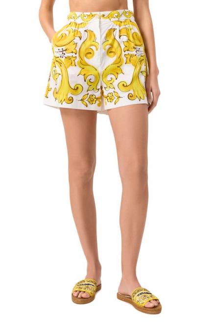 Хлопковые шорты Dolce&Gabbana