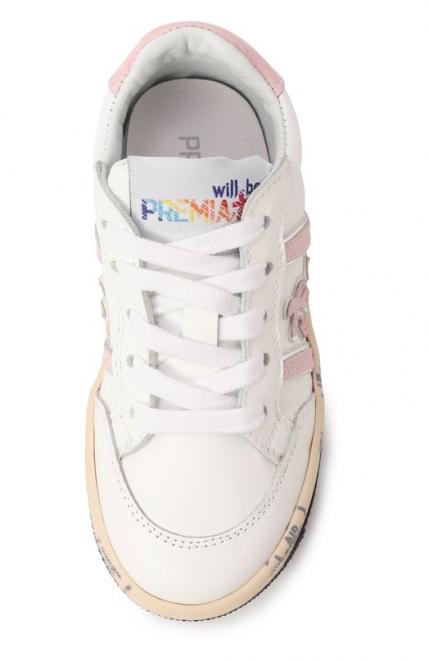 Кожаные кеды Wally Premiata will be