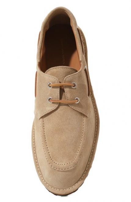 Замшевые топсайдеры Dries Van Noten