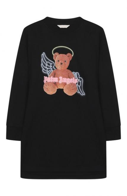 Хлопковое платье Palm Angels