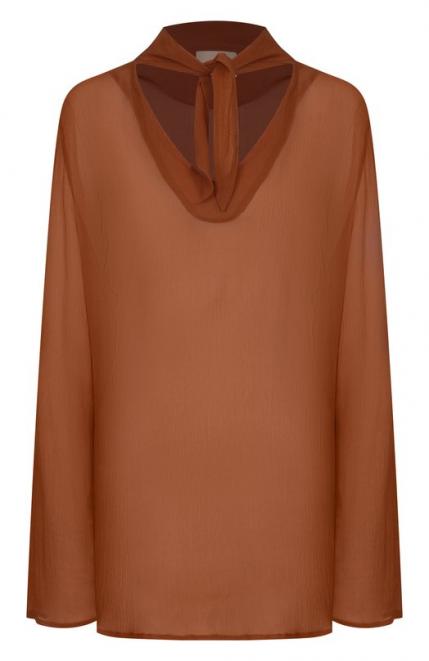 Шелковая блузка ALBUS LUMEN