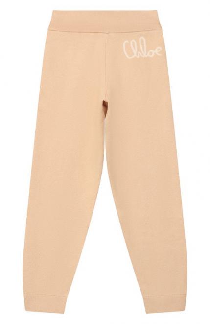 Джоггеры из хлопка и шерсти Chloe