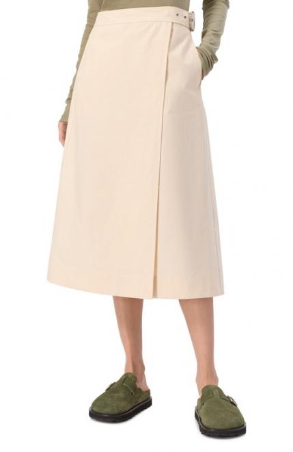 Хлопковая юбка Jil Sander