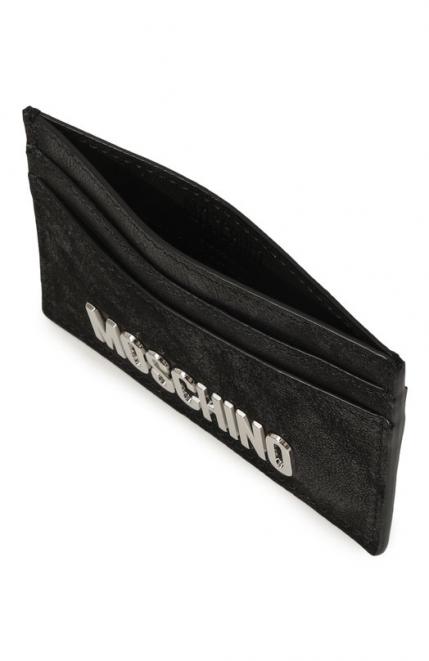 Кожаный футляр для кредитных карт Moschino