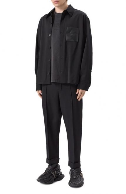 Хлопковая футболка Balmain