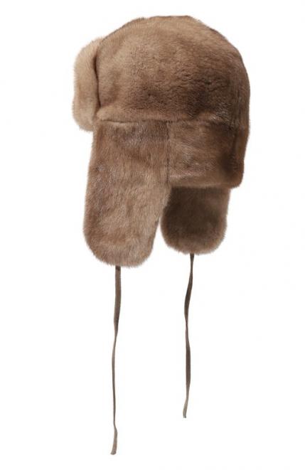 Норковая шапка-ушанка VICTORIA KUSENKOVA