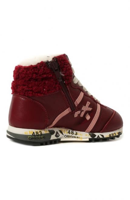 Высокие кроссовки из кожи Premiata will be