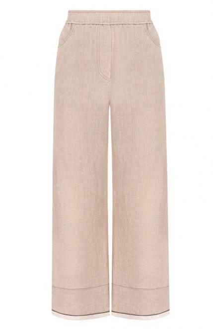 Льняные брюки Brunello Cucinelli