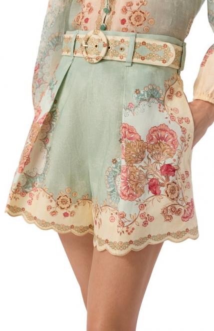 Льняные шорты ZIMMERMANN