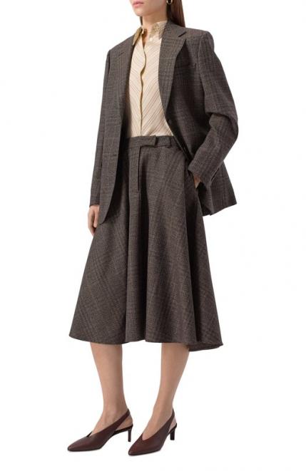 Шерстяная юбка Officine Generale