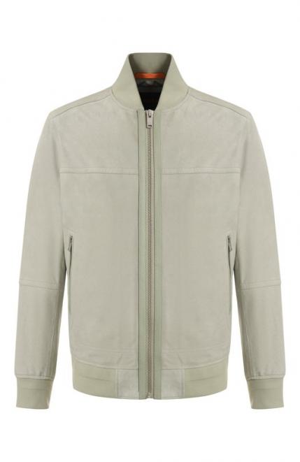 Замшевый бомбер Boss Orange
