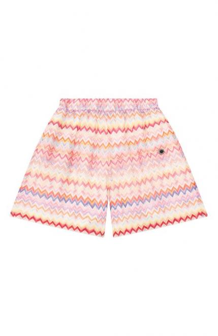 Шорты из хлопка и шелка Missoni