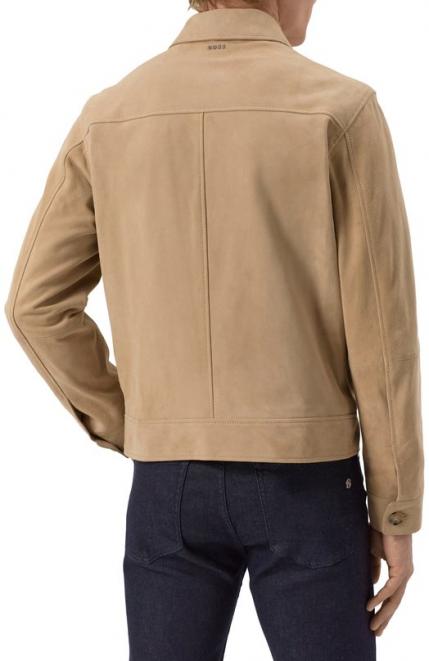 Замшевая куртка BOSS