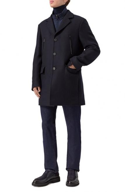 Шерстяное пальто PAUL&SHARK