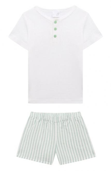 Хлопковая пижама Amiki Children