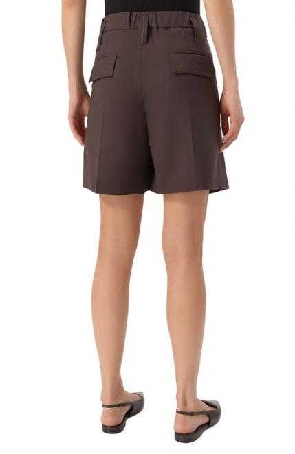 Шерстяные шорты Brunello Cucinelli
