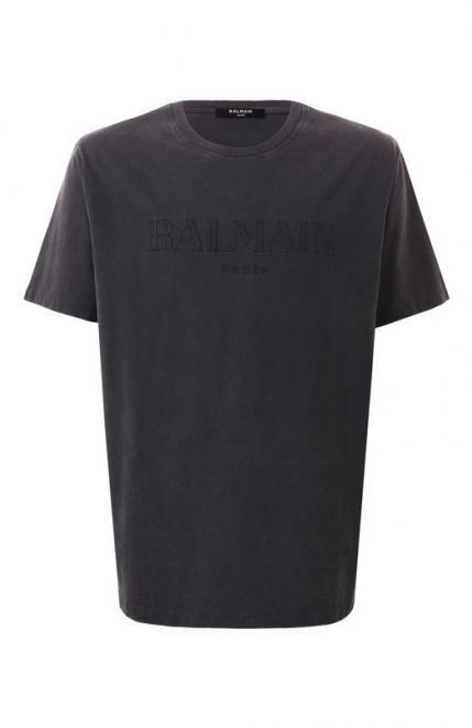 Хлопковая футболка Balmain