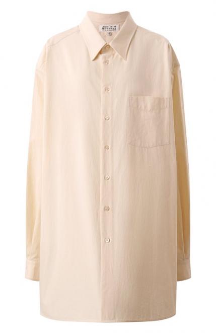 Хлопковая рубашка Maison Margiela