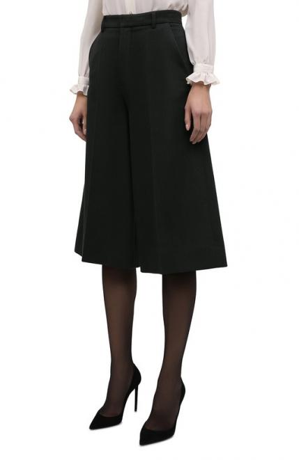 Шерстяные шорты-бермуды Saint Laurent