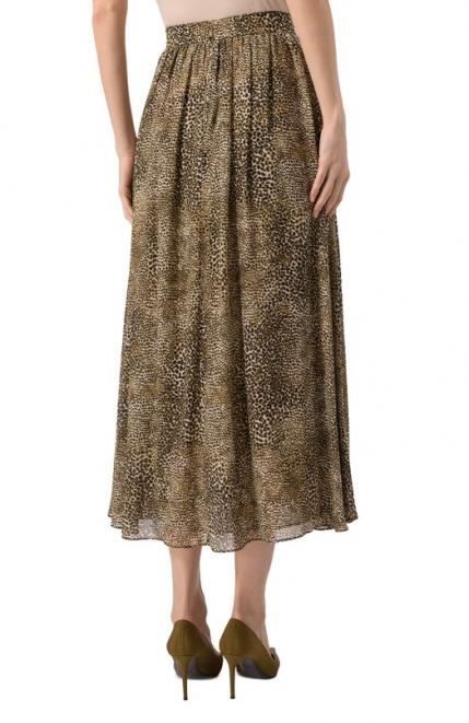 Юбка из вискозы и шелка Elie Saab