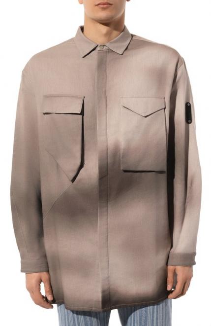 Хлопковая рубашка A Cold Wall