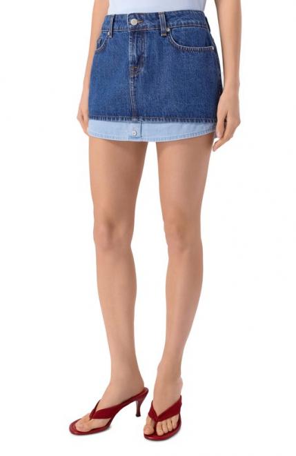 Джинсовая юбка Cherry 7  FOR ALL MANKIND