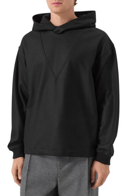 Шерстяное худи Jil Sander