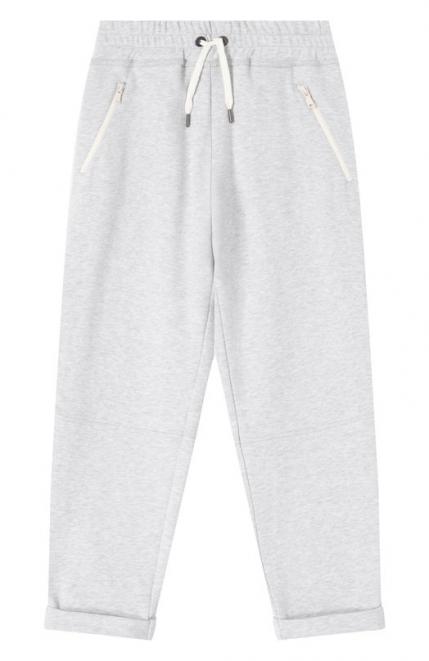 Хлопковые брюки Brunello Cucinelli