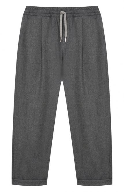 Шерстяные брюки Brunello Cucinelli