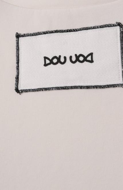 Хлопковая футболка DOUUOD