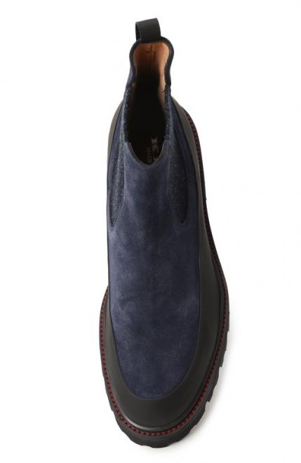 Замшевые челси KITON