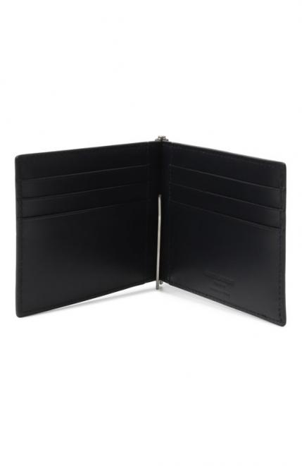 Кожаный зажим для купюр Saint Laurent