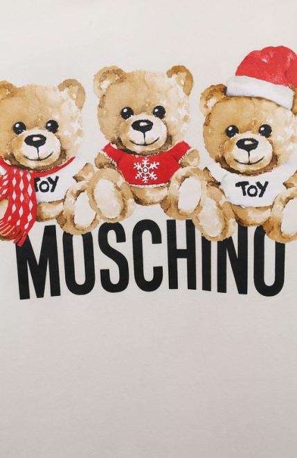 Хлопковое платье Moschino