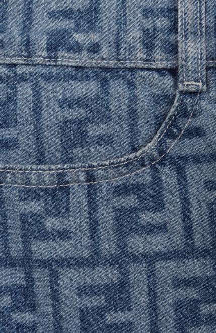 Джинсовые шорты Fendi