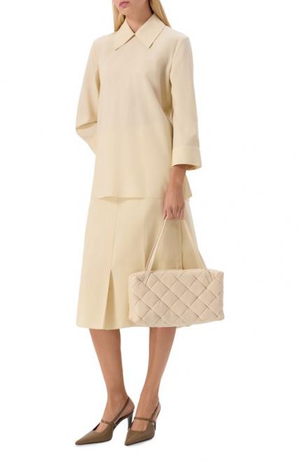 Шерстяная юбка Jil Sander