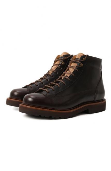 Кожаные ботинки Urban Outdoor Brunello Cucinelli