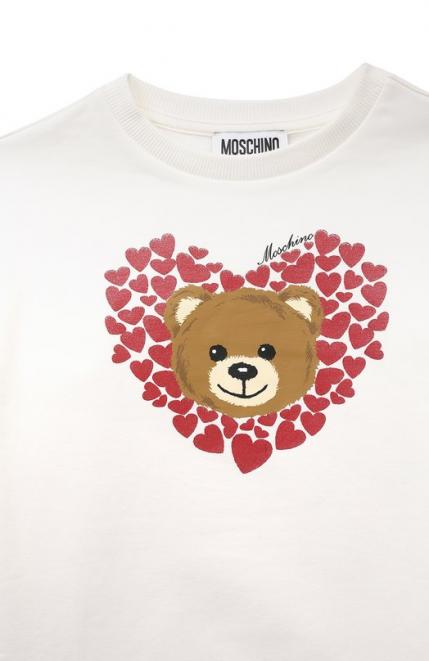 Хлопковое платье Moschino