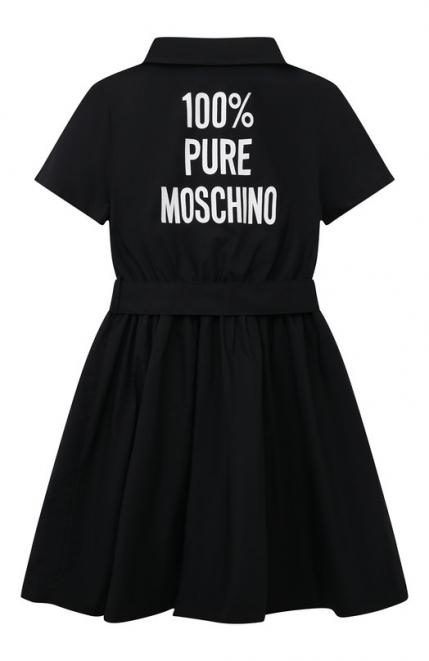 Хлопковое платье Moschino