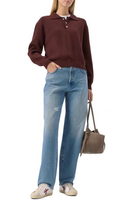 Кожаные кеды Steven D Premiata