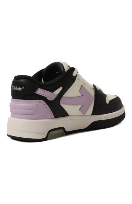 Кожаные кеды Out of Office Off-white