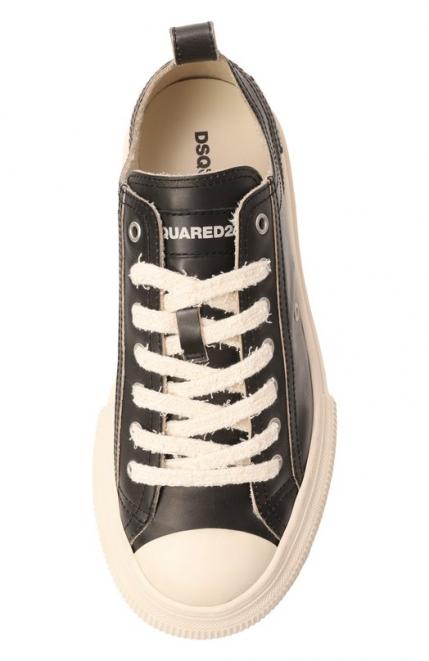 Кожаные кеды Berlin DSquared2