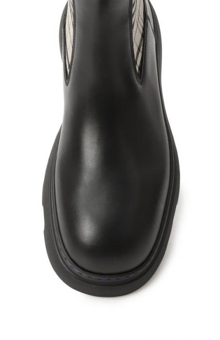 Кожаные челси Creeper Burberry